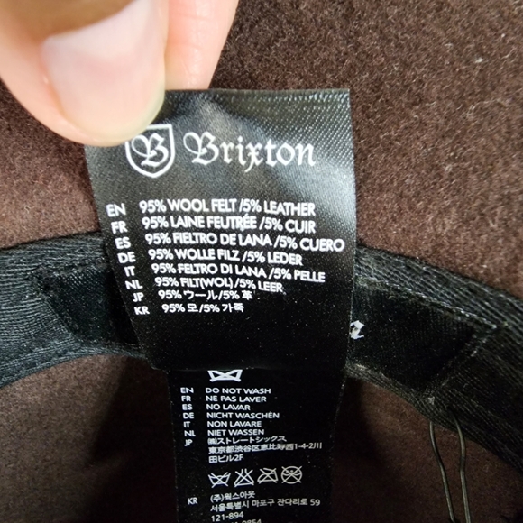 Brixton Tiller III wool hat | Brown | Size small | NWT! - Picture 11 of 12